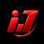 Ij7 red gaming logo with black background